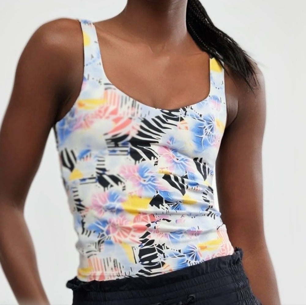 Free People Movement Mystic Floral Women's Tank Top, Cool, Large, NWT